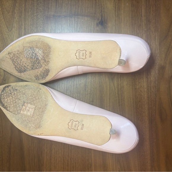 Tory Burch | Women's Elizabeth Patent Leather Kitten Heel Pumps | 9.5 - Picture 3 of 8